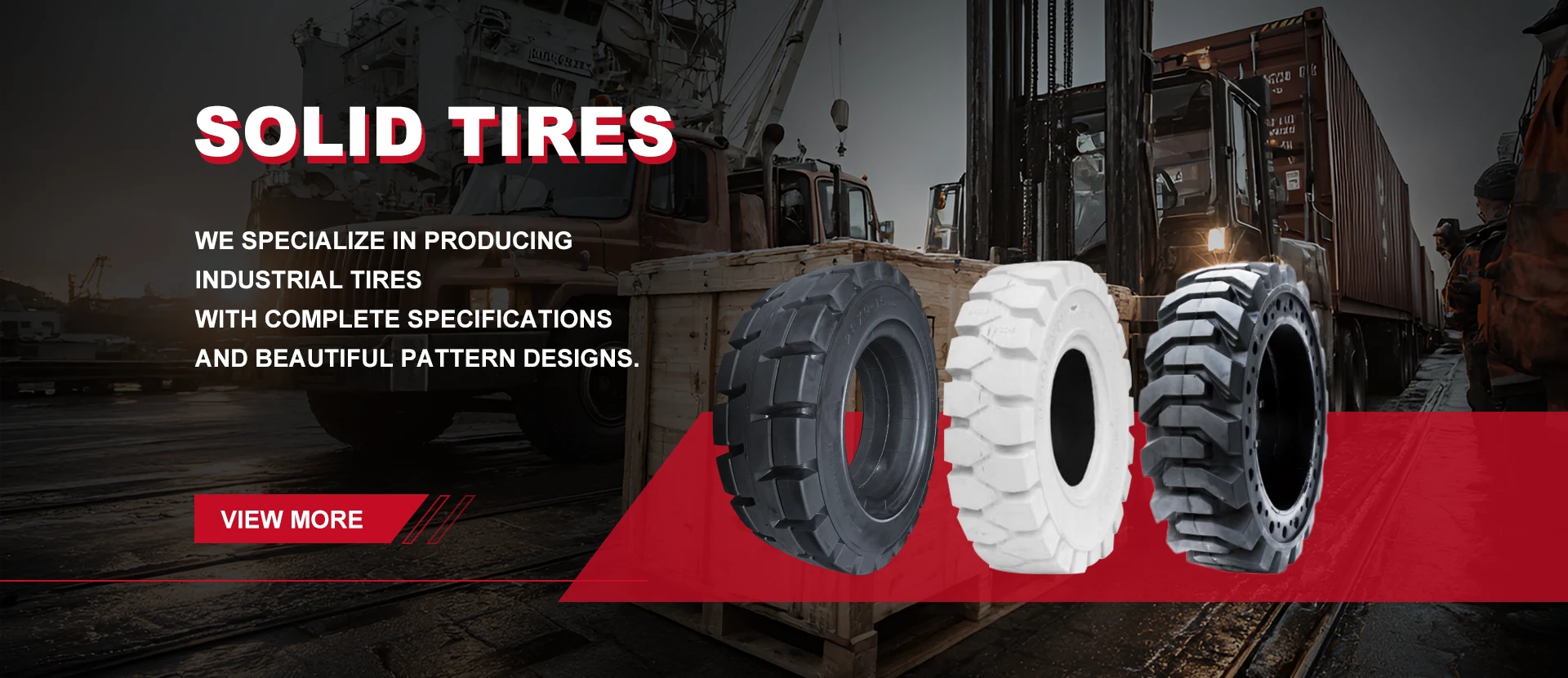 China Solid Tires Dostawca